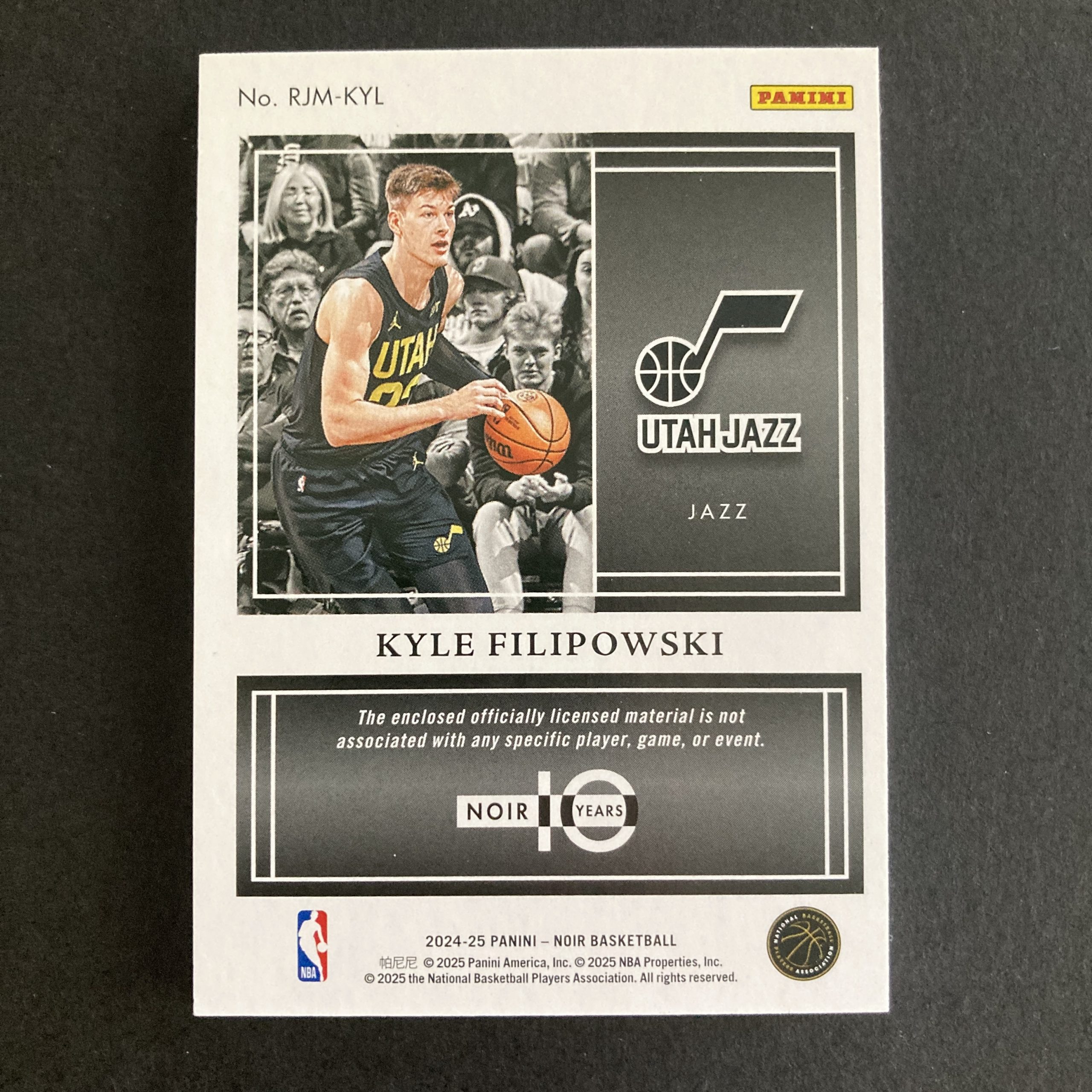 Kyle Filipowski RCs Pack w/SSP Green /25 & Noir Patch /20, Lot of 2 Basketball Cards (inv1) - Image 13