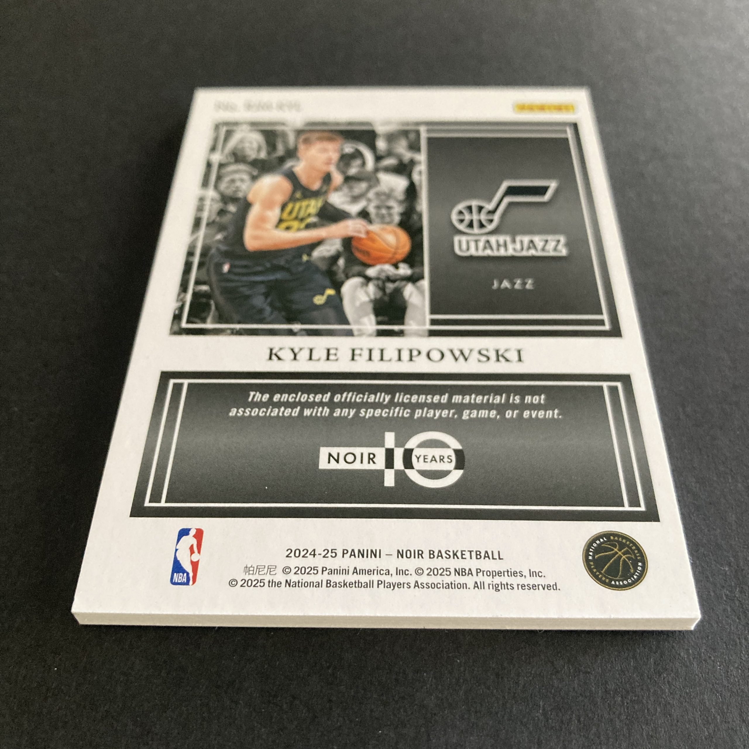 Kyle Filipowski RCs Pack w/SSP Green /25 & Noir Patch /20, Lot of 2 Basketball Cards (inv1) - Image 14