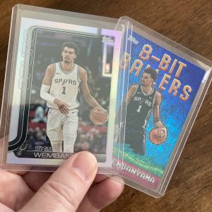 victor wembanyama lot of basketball cards, wemby - instant collection bundle pack