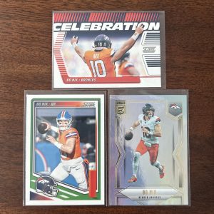 bo nix lot of football cards - instant collection bundle pack