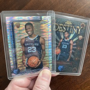 cedric coward lot of basketball cards, rookie rc - instant collection bundle pack