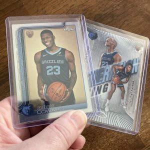 cedric coward lot of basketball cards, rookie rc - instant collection bundle pack