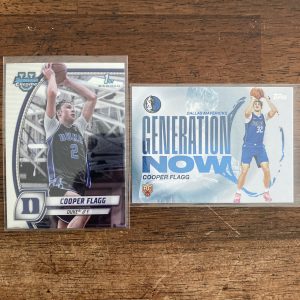cooper flagg lot of basketball cards, rookie rc - instant collection bundle pack