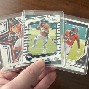 courtland sutton lot of football cards - instant collection bundle pack