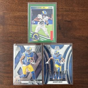 davante adams lot of football cards - instant collection bundle pack