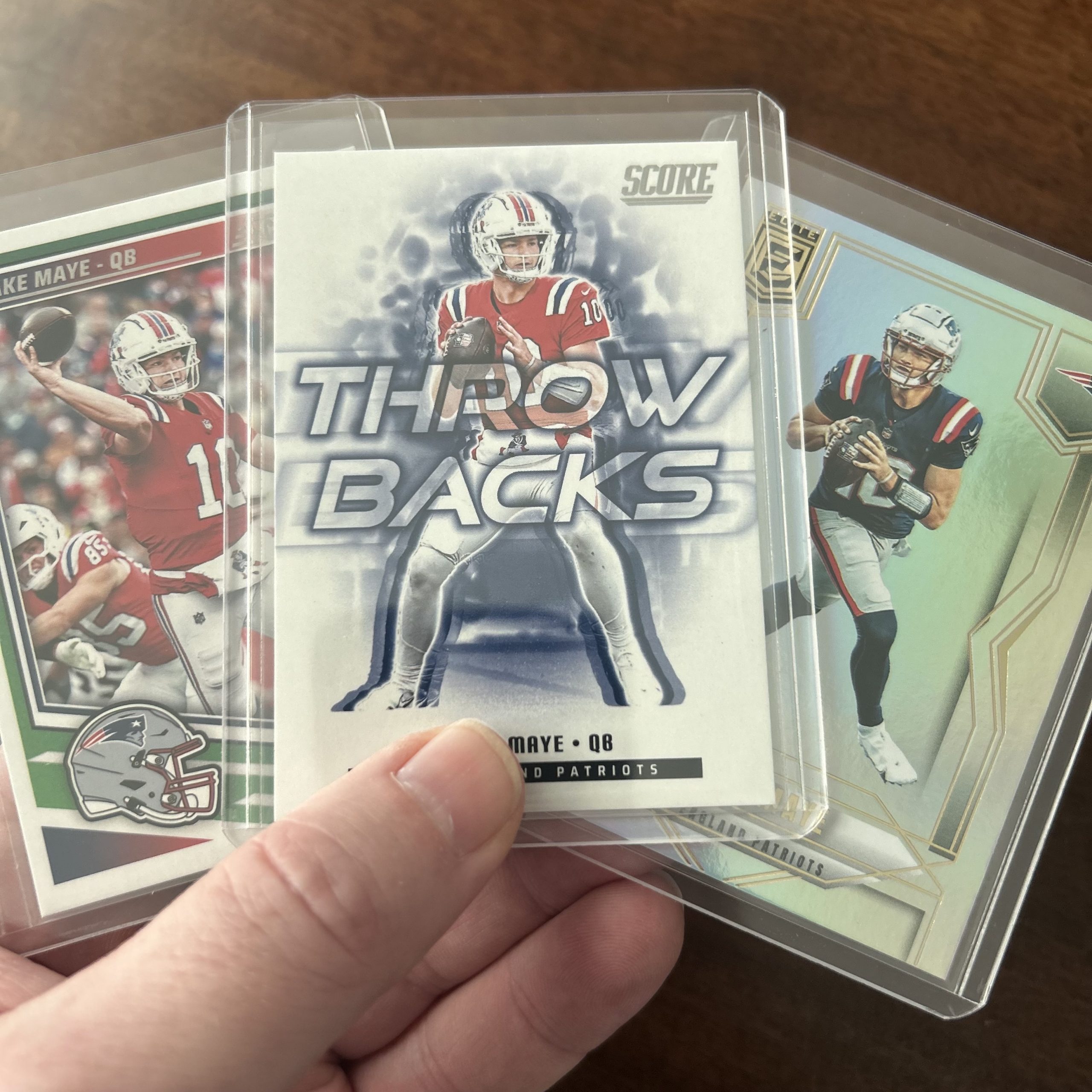 drake maye lot of football cards - instant collection bundle pack