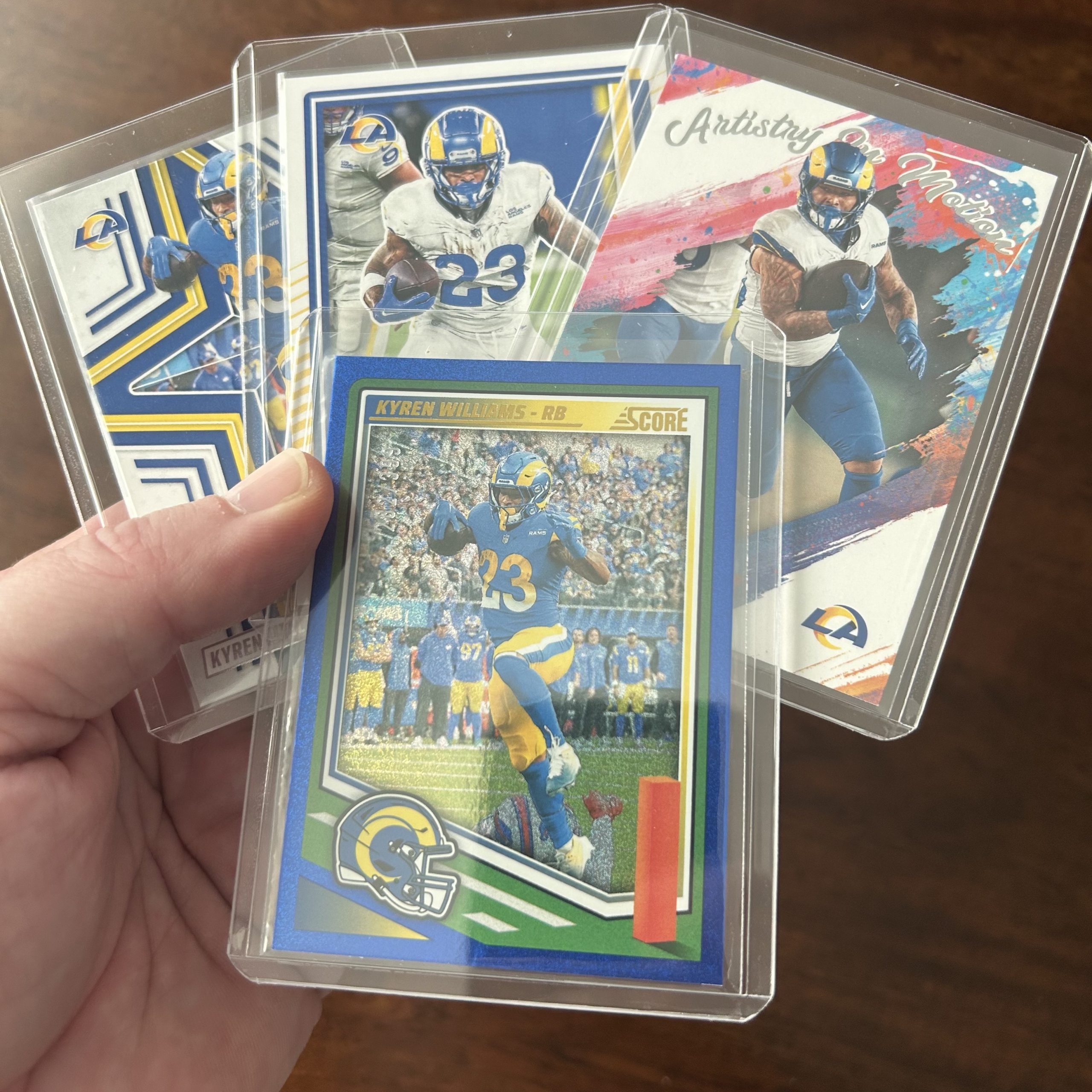 kyren williams lot of football cards - instant collection bundle pack