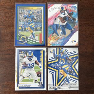 kyren williams lot of football cards - instant collection bundle pack