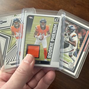 troy franklin lot of football cards, rookie rc - instant collection bundle pack