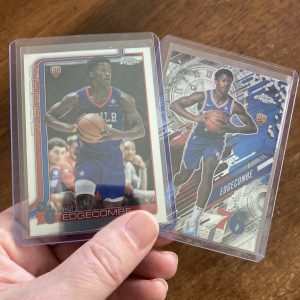 vj edgecombe lot of basketball cards, rookie rc - instant collection bundle pack