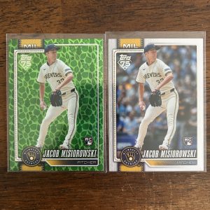 jacob misiorowski lot of baseball cards, rookie rc - instant collection bundle pack
