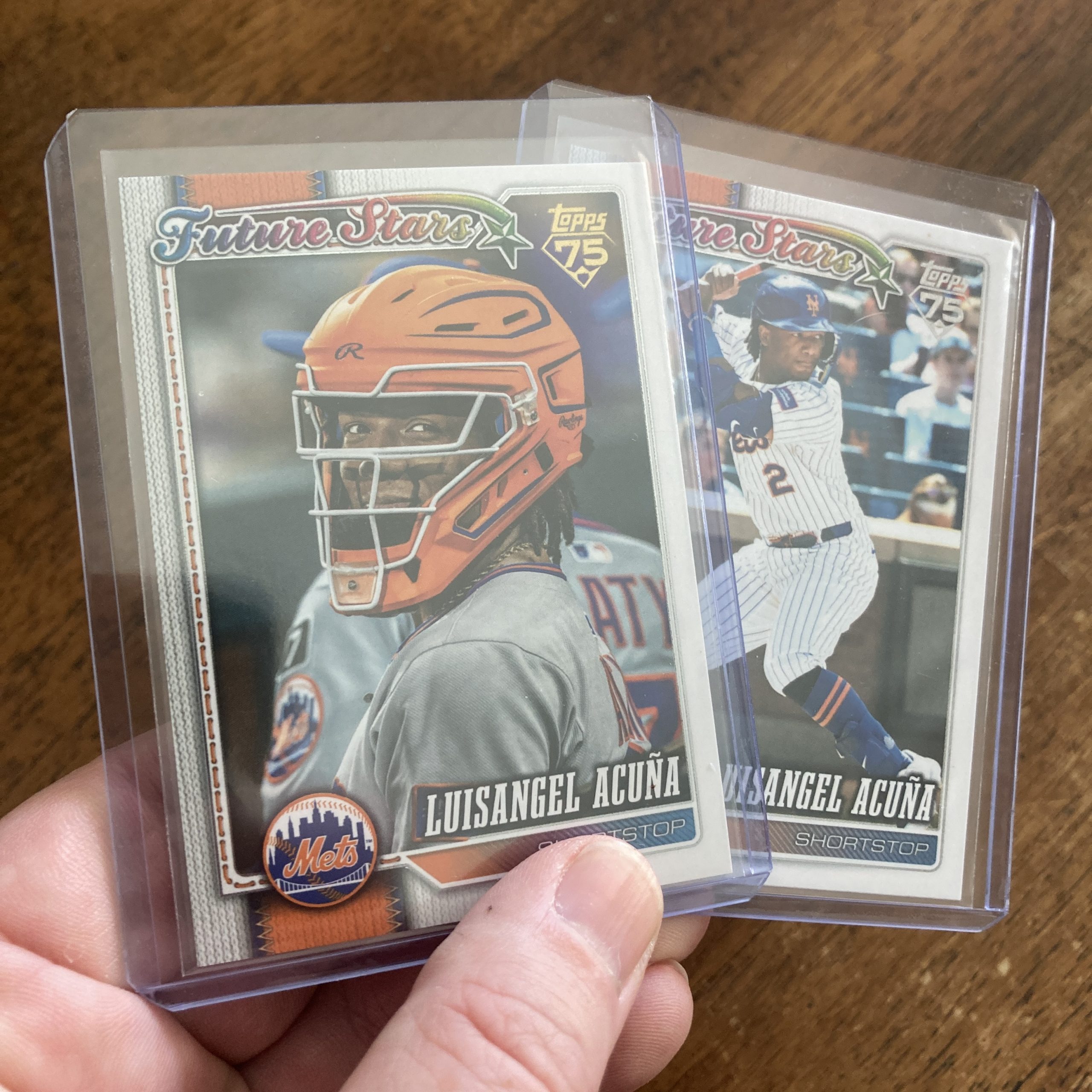 luisangel acuna lot of baseball cards - instant collection bundle pack