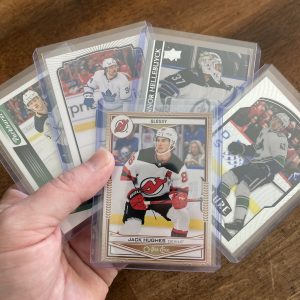 lot of hockey cards of players who starred on the 2026 olympics usa team - instant collection bundle pack