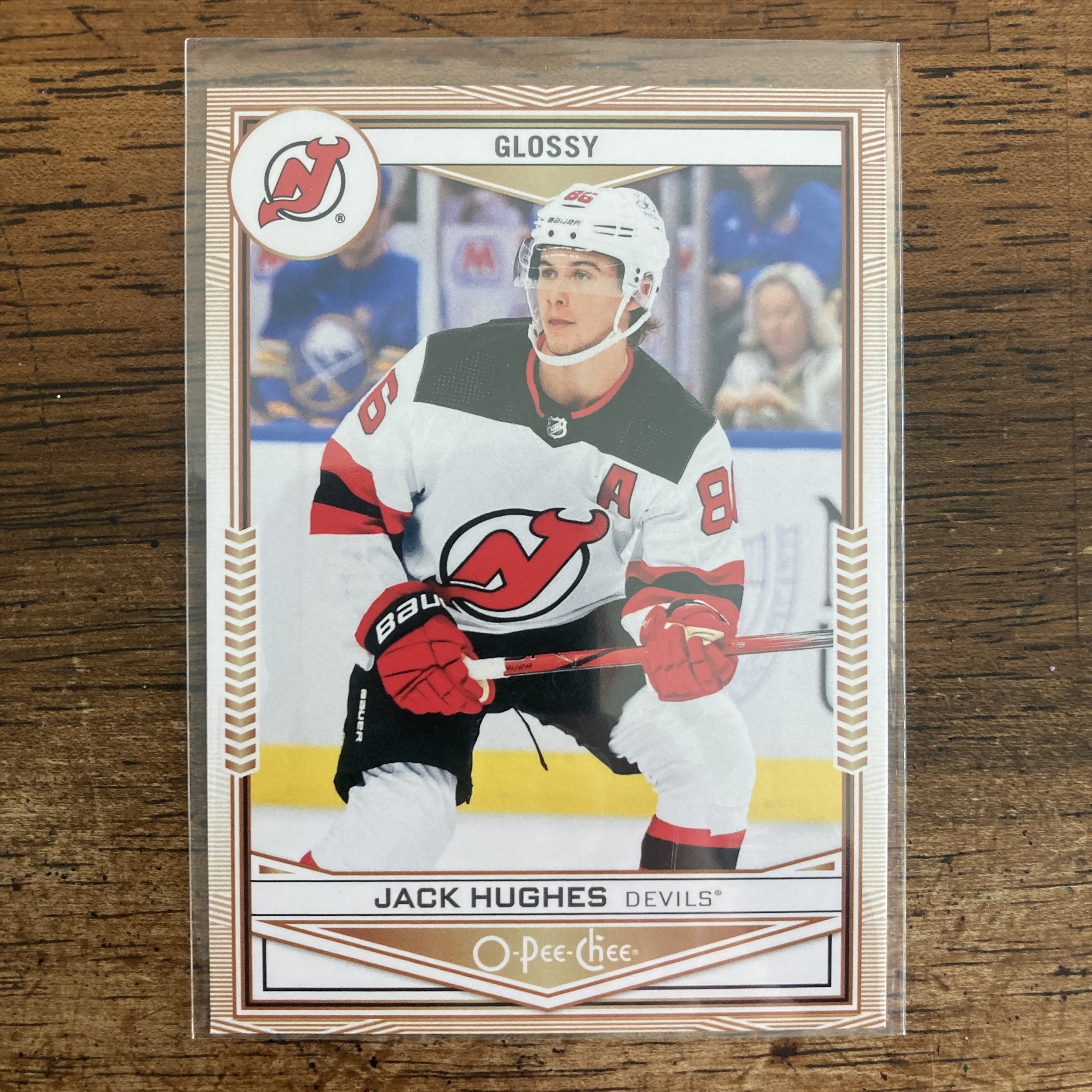 Stars of Team USA Hockey Pack w/Jack Hughes Glossy OPC, Lot of 5 Cards (inv1) - Image 4