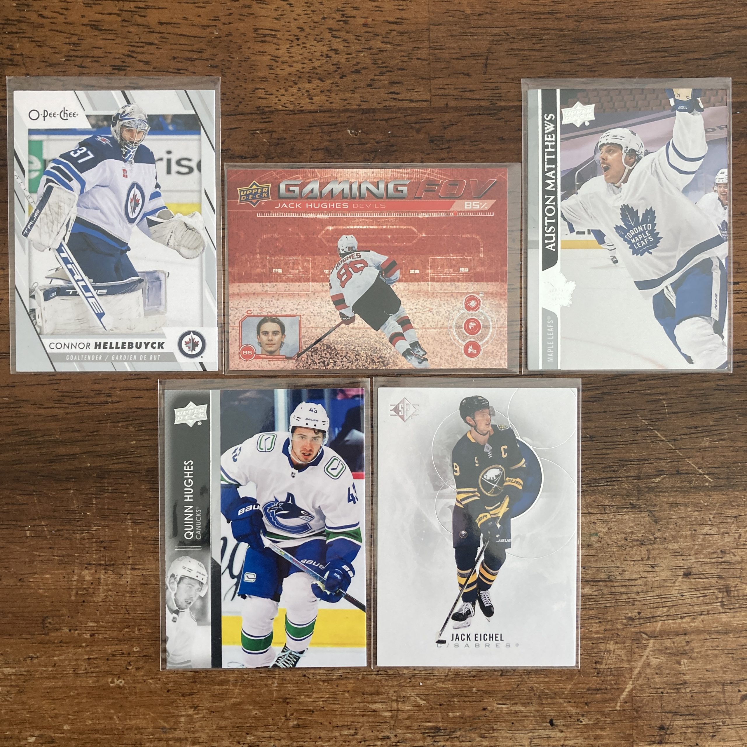 lot of hockey cards of players who starred on the 2026 olympics usa team - instant collection bundle pack