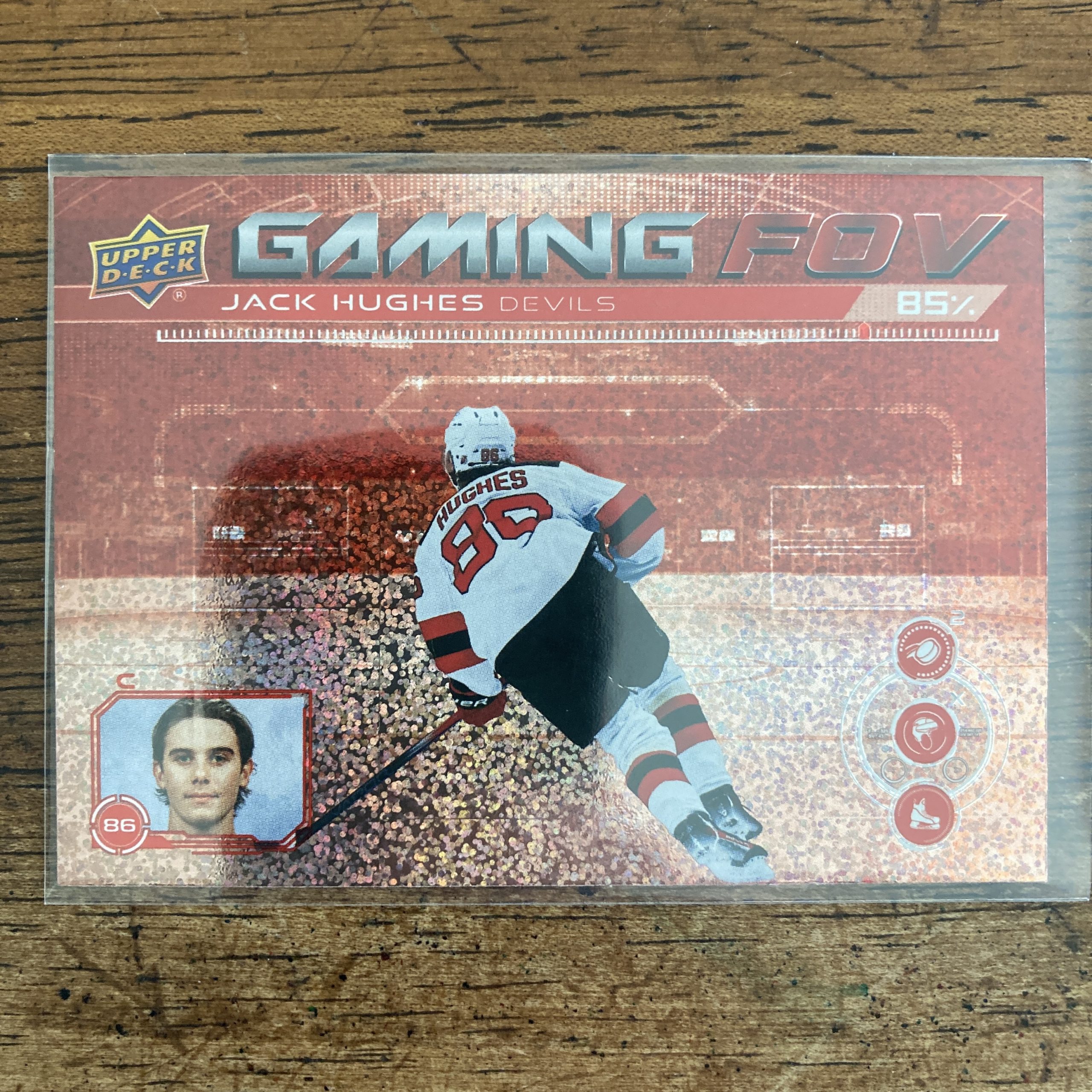 Stars of Team USA Hockey Pack w/Jack Hughes SP Holofoil Insert, Lot of 5 Cards (inv3) - Image 4