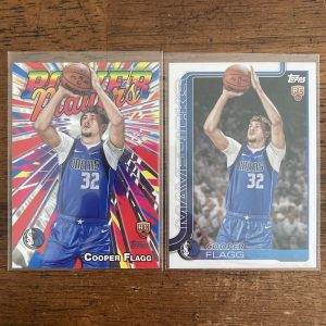 cooper flagg lot of basketball cards, rookie rc - instant collection bundle pack