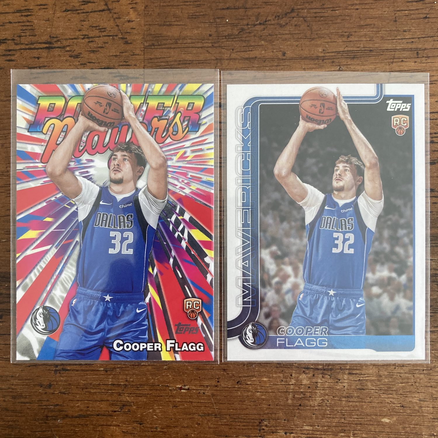 cooper flagg lot of basketball cards, rookie rc - instant collection bundle pack