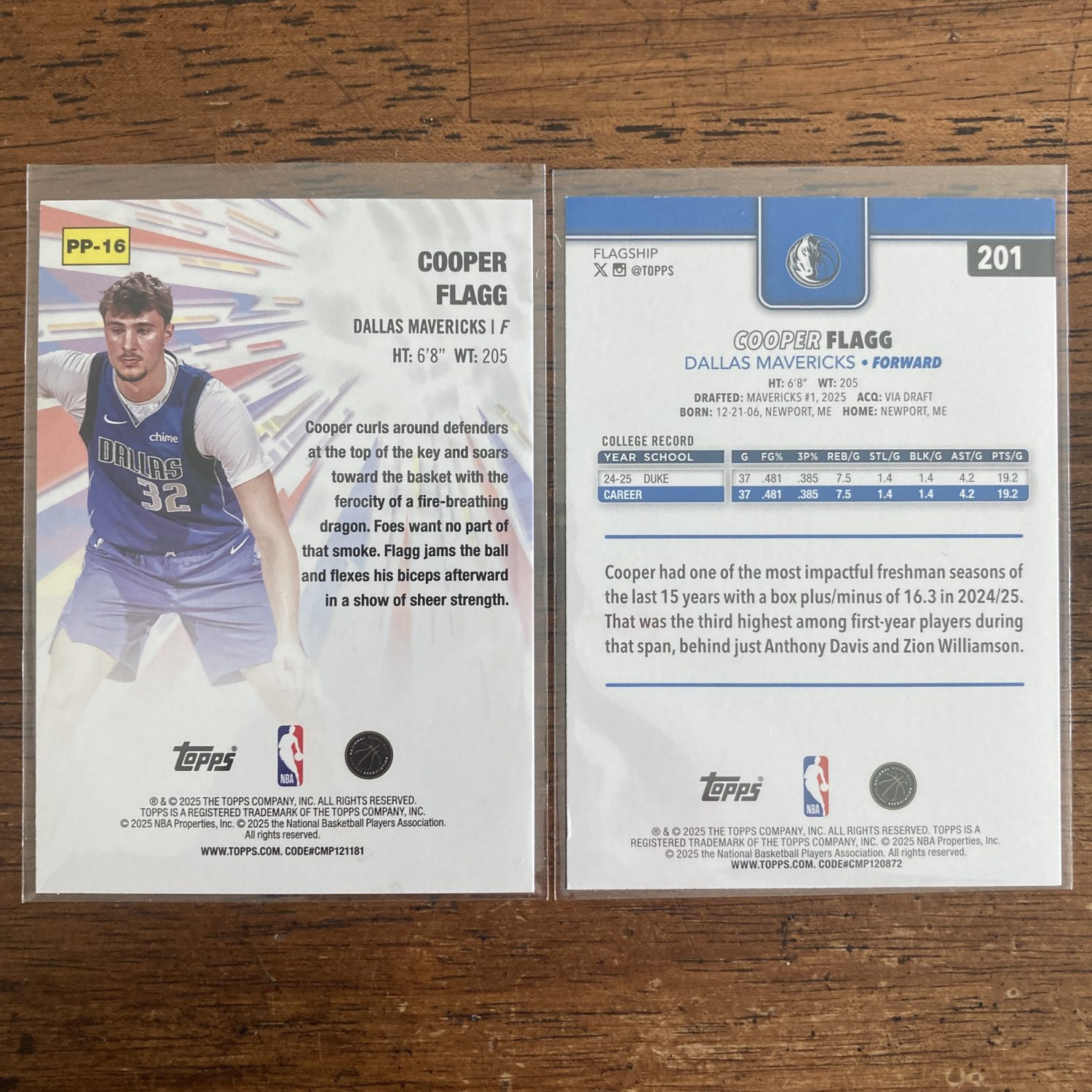 cooper flagg lot of basketball cards, rookie rc - instant collection bundle pack