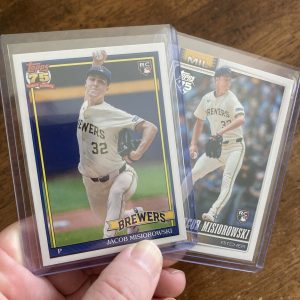 jacob misiorowski lot of baseball cards, rookie rc - instant collection bundle pack