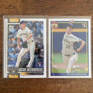 jacob misiorowski lot of baseball cards, rookie rc - instant collection bundle pack