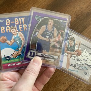 kon knueppel lot of basketball cards, rookie rc - instant collection bundle pack