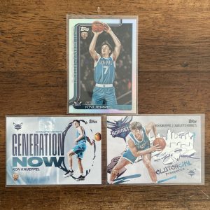 kon knueppel lot of basketball cards, rookie rc - instant collection bundle pack