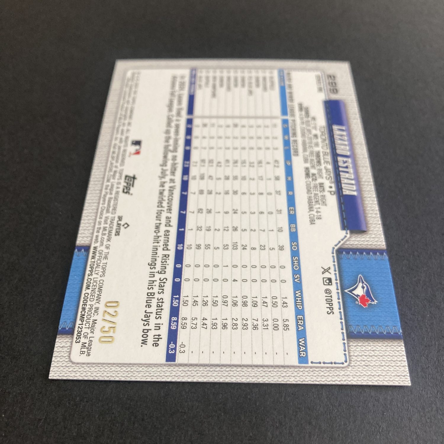 Lazaro Estrada RCs Pack w/SSP Gold Diamante Foil, Lot of 3 Baseball Rookie Cards (inv1) - Image 9