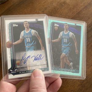 ryan kalkbrenner lot of basketball cards, rookie rc autograph auto - instant collection bundle pack