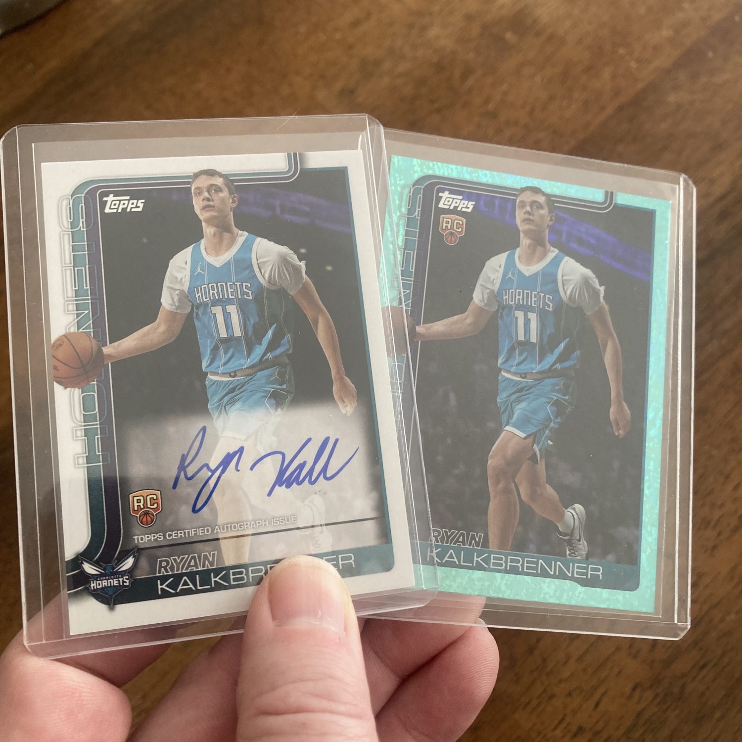 ryan kalkbrenner lot of basketball cards, rookie rc autograph auto - instant collection bundle pack