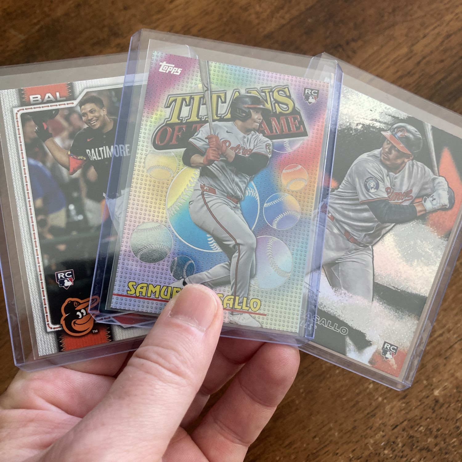 samuel basallo lot of baseball cards, rookie rc - instant collection bundle pack