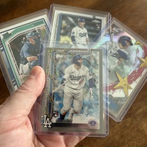 dalton rushing lot of baseball cards, rookie rc - instant collection bundle pack