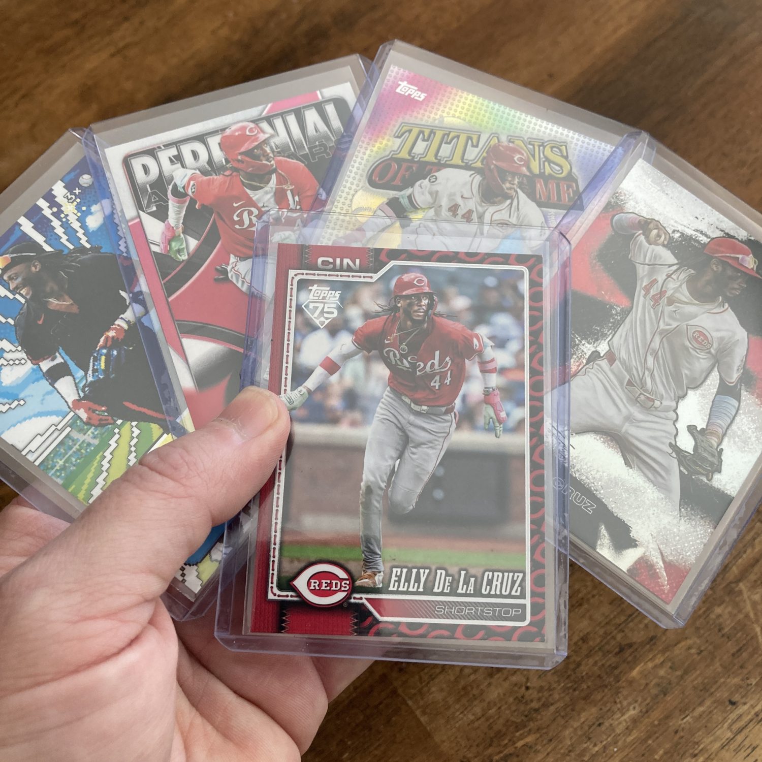 elly de la cruz lot of baseball cards - instant collection bundle pack