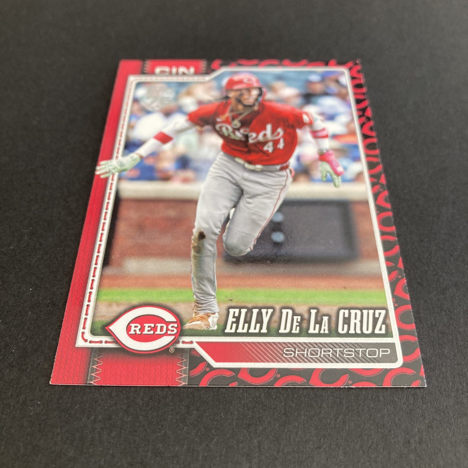 Elly De La Cruz Pack w/SP Team Logo Border, Lot of 5 Baseball Cards (inv7) - Image 5