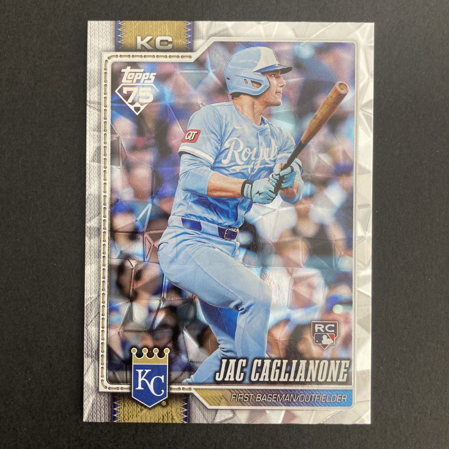 Jac Caglianone RCs Pack w/Silver Diamante Foil Rookie, Lot of 5 Baseball Cards (inv3) - Image 4