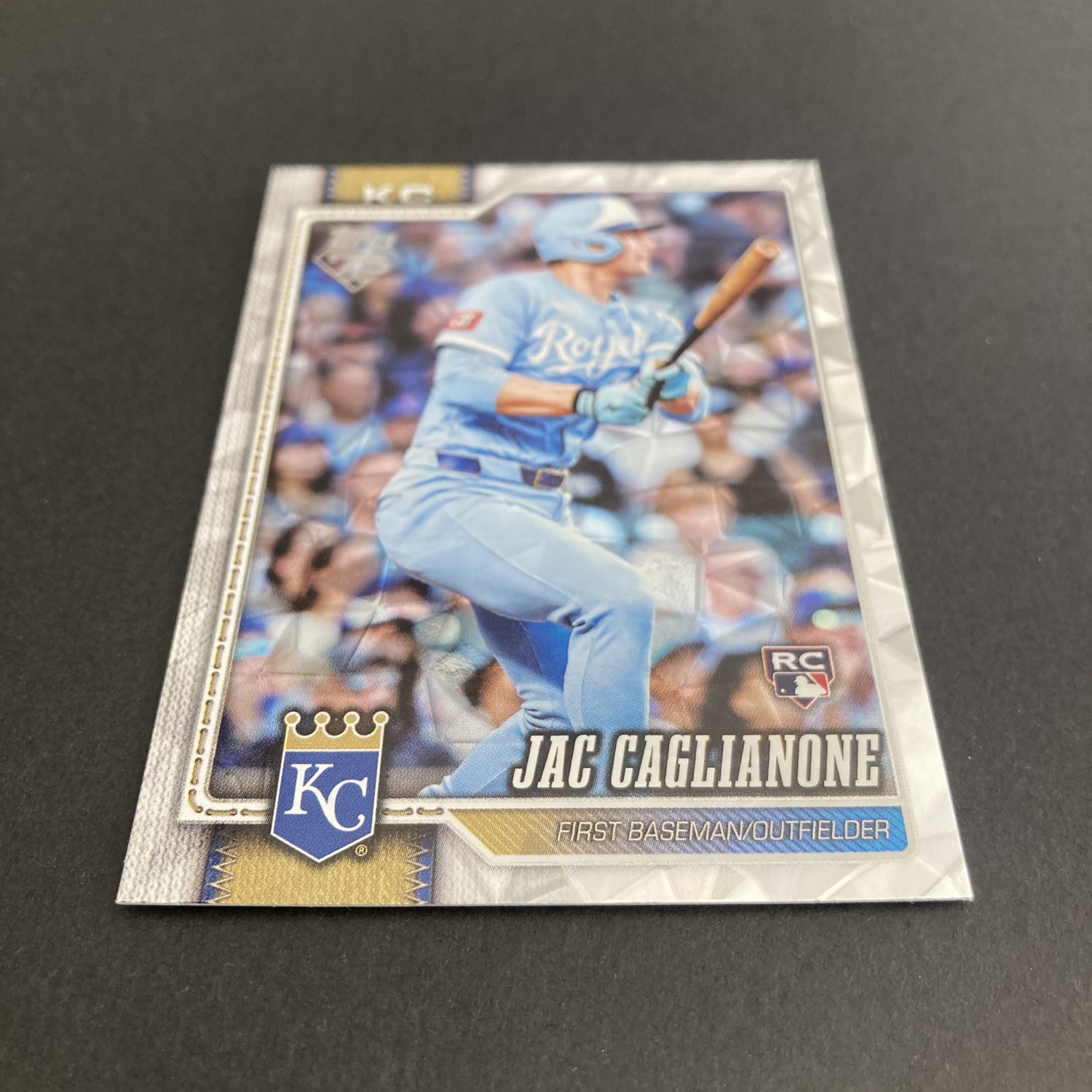 Jac Caglianone RCs Pack w/Silver Diamante Foil Rookie, Lot of 5 Baseball Cards (inv3) - Image 5