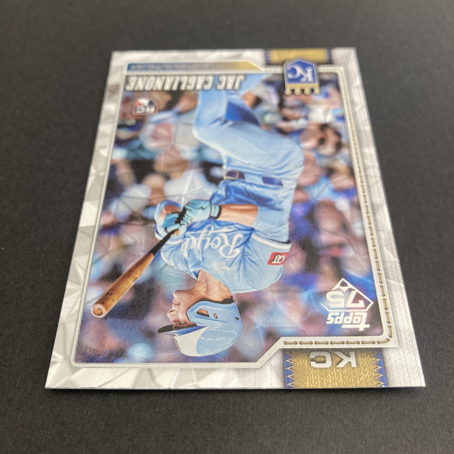 Jac Caglianone RCs Pack w/Silver Diamante Foil Rookie, Lot of 5 Baseball Cards (inv3) - Image 6