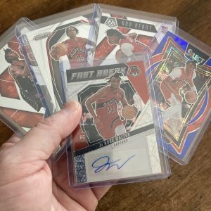 ja'kobe walter lot of basketball cards, rookie rc auto - instant collection bundle pack