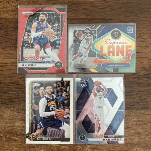 jamal murray lot of basketball cards - instant collection bundle pack