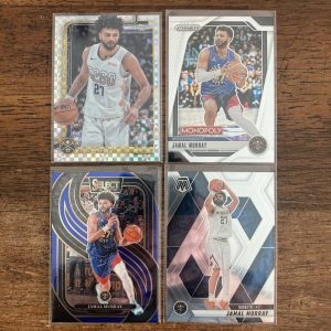 jamal murray lot of basketball cards - instant collection bundle pack