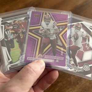 jayden daniels lot of football cards - instant collection bundle pack