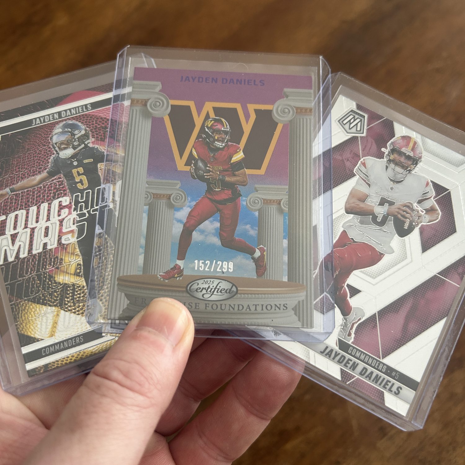 jayden daniels lot of football cards - instant collection bundle pack