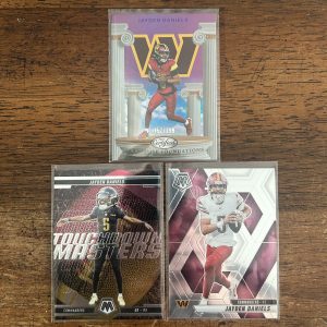 jayden daniels lot of football cards - instant collection bundle pack