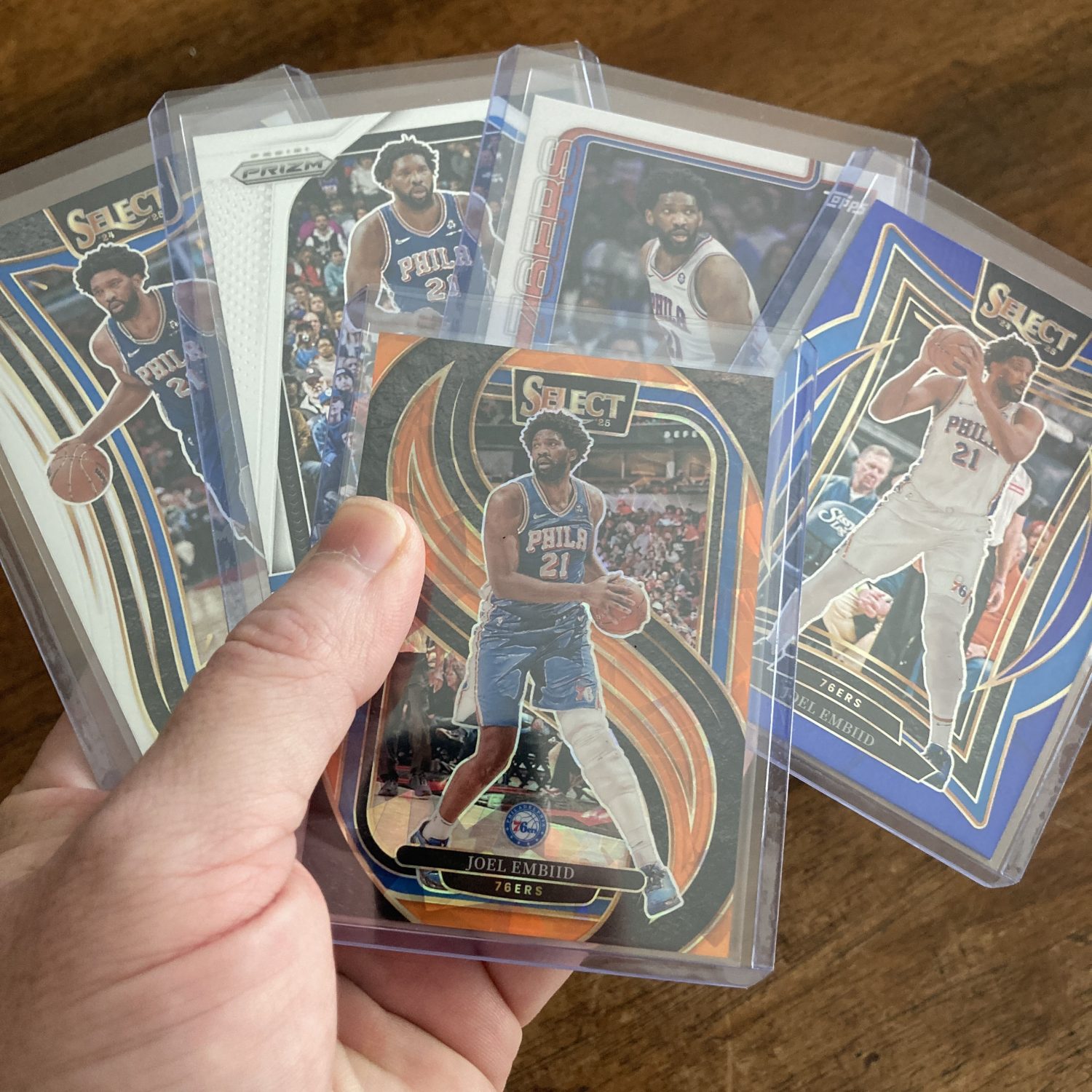 joel embiid lot of basketball cards - instant collection bundle pack