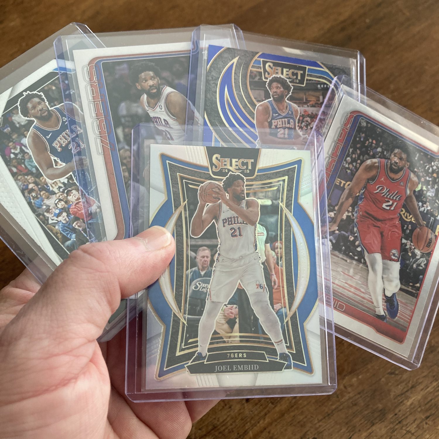 joel embiid lot of basketball cards - instant collection bundle pack