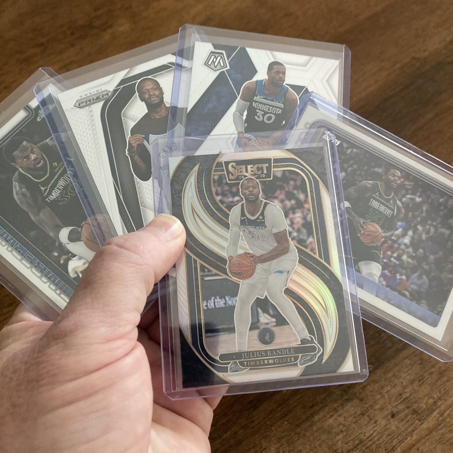 julius randle lot of basketball cards - instant collection bundle pack