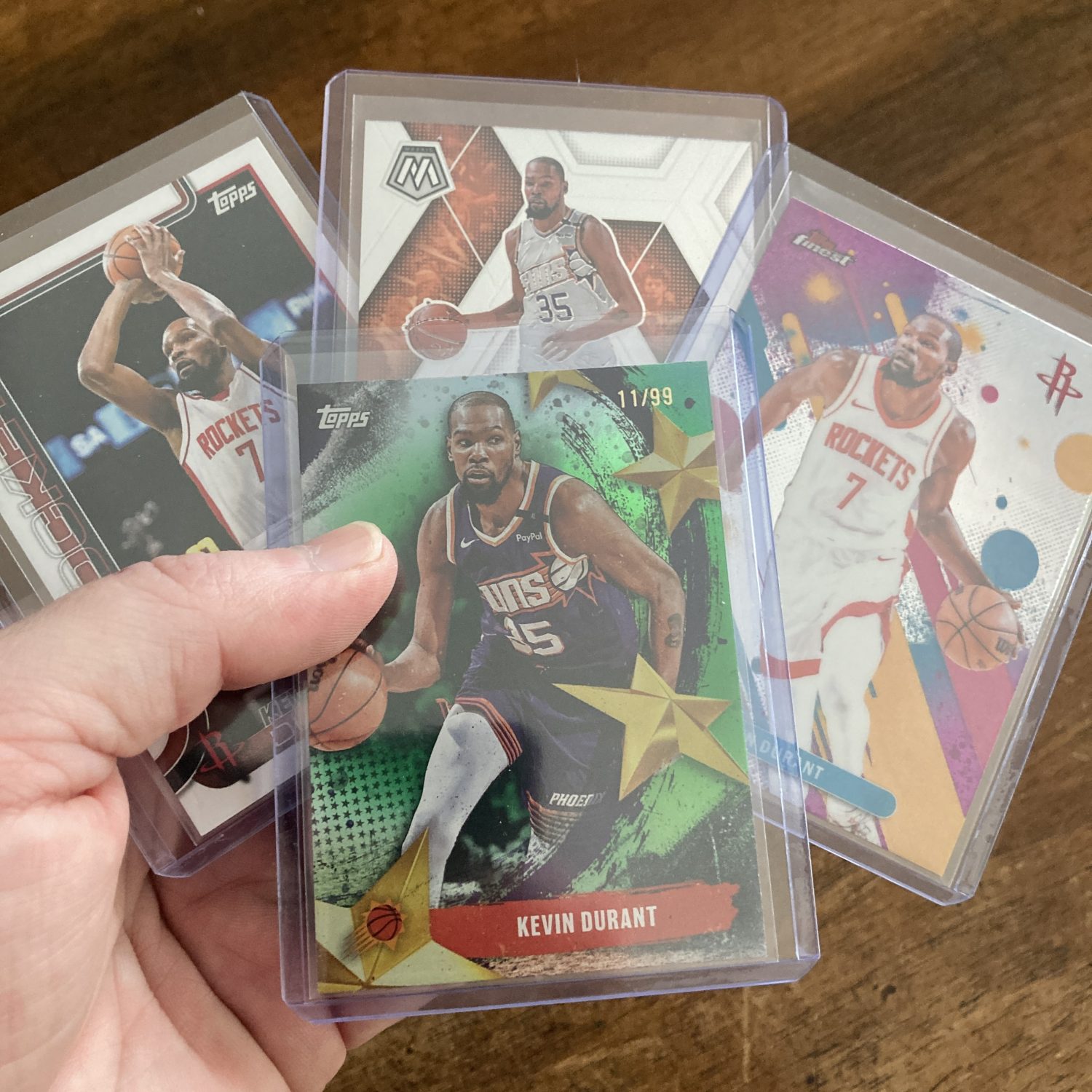 kevin durant lot of basketball cards - instant collection bundle pack