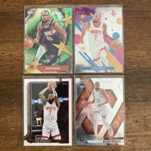 kevin durant lot of basketball cards - instant collection bundle pack