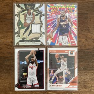 kevin durant lot of basketball cards - instant collection bundle pack