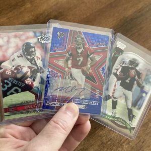 michael vick lot of football cards, auto - instant collection bundle pack